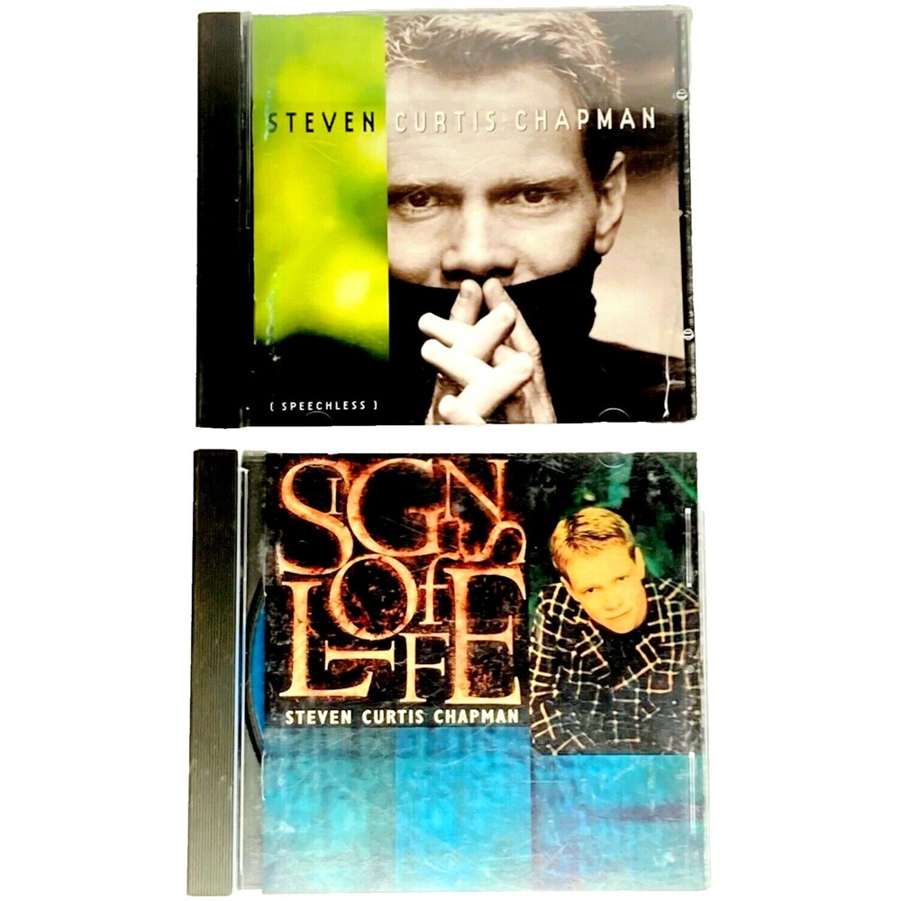 Steven Curtis Chapman CDs 2) Signs of Life Speechless Contemporary Gospel Church